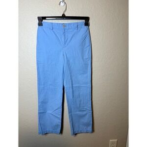 Vineyard Vines Kids Twill Pants Size 14 Blue Classic Casual